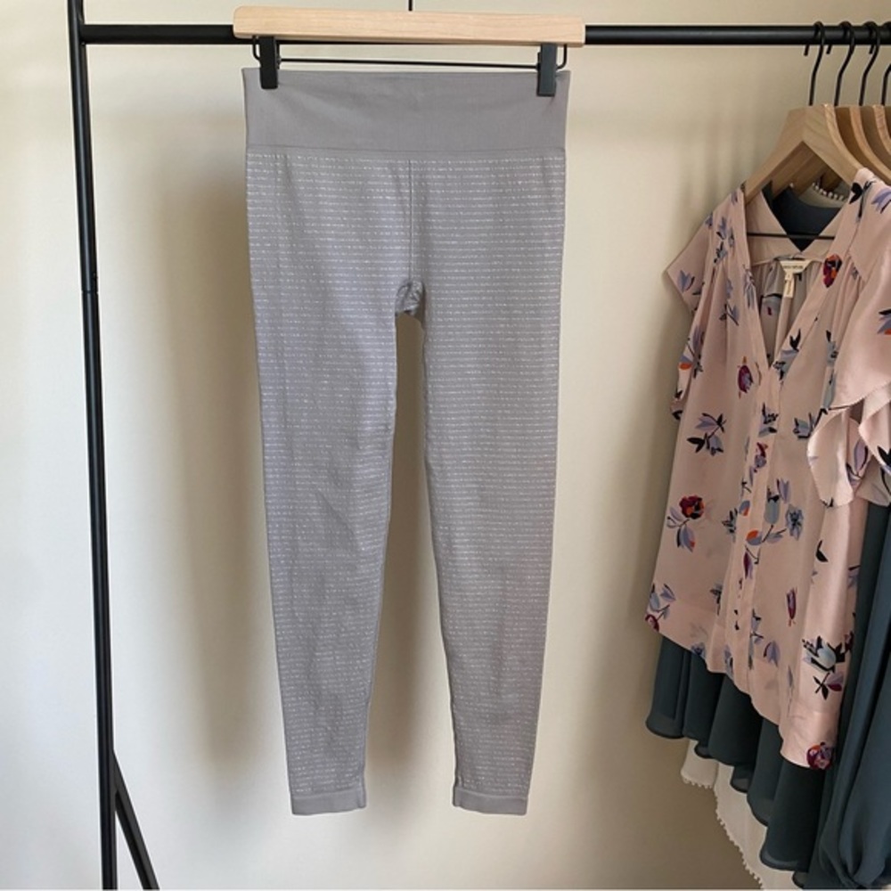Athleta Shimmer Stripe Leggings